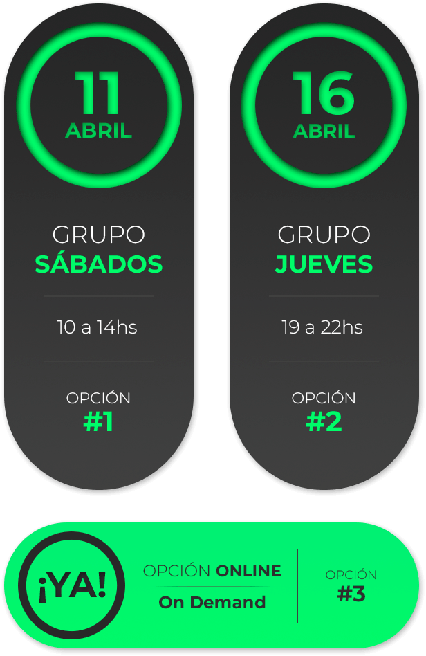 Cursos Presencial y Online