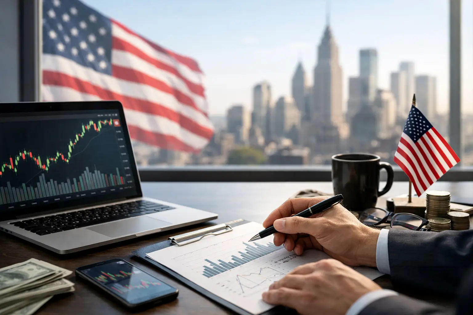 Cómo invertir en acciones americanas bien