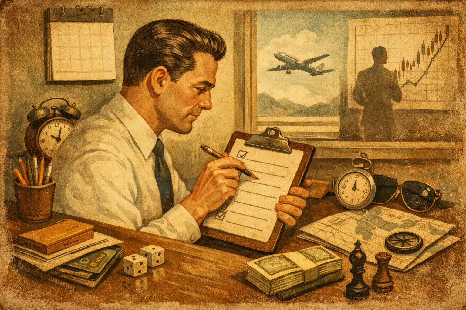 Checklist antes de operar con disciplina