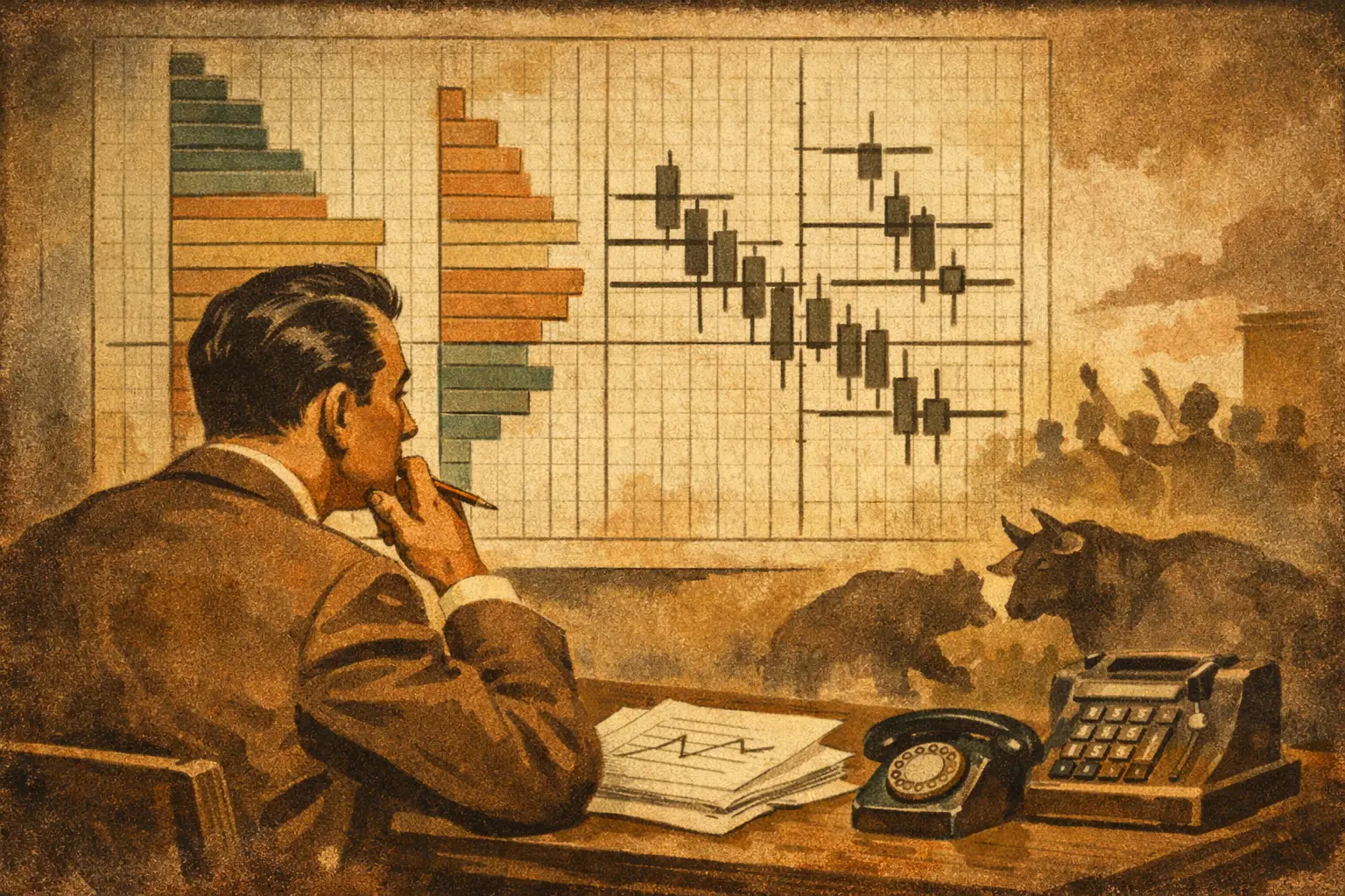 Guía de Market Profile para leer subastas reales