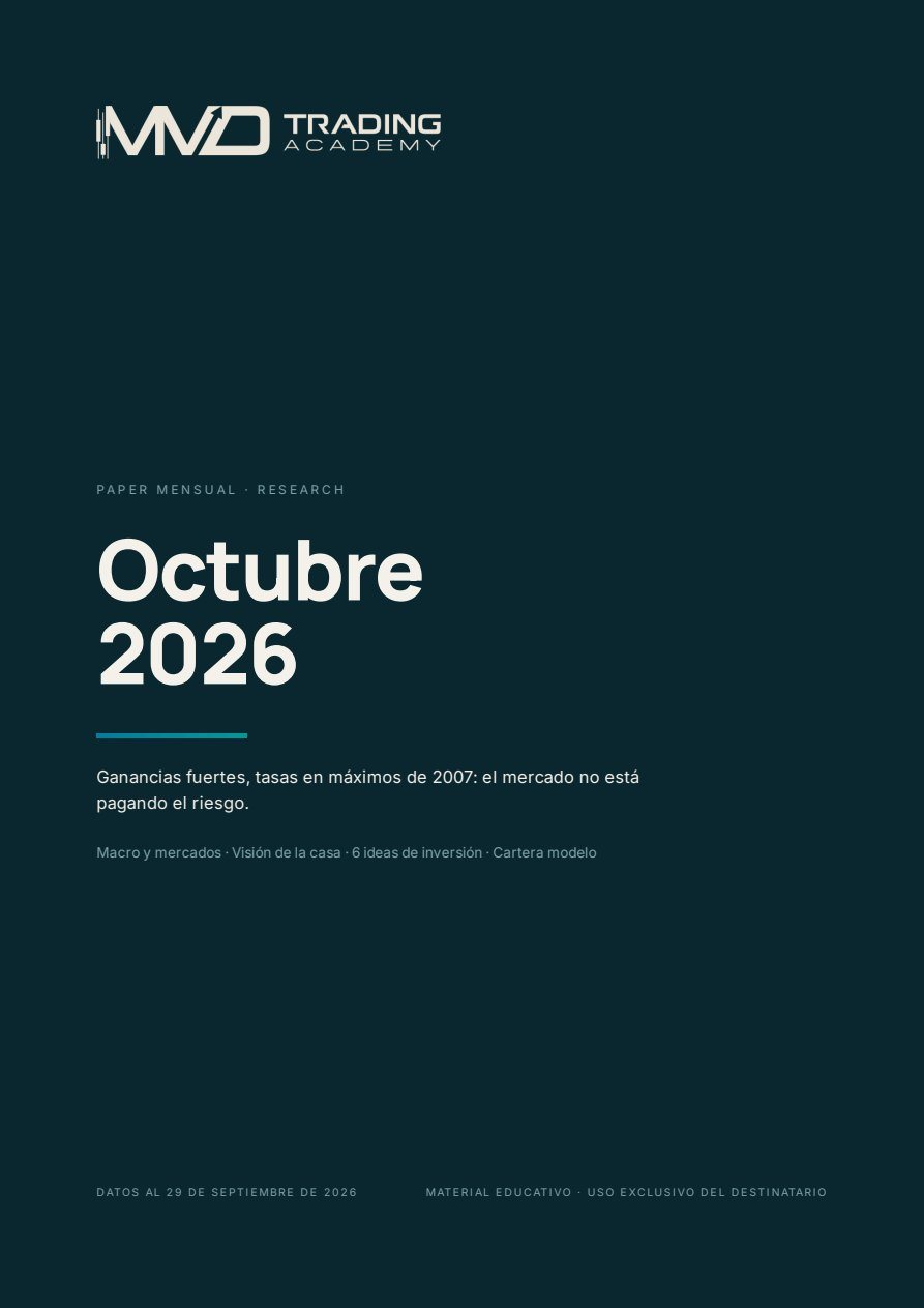 Paper Mensual Octubre 2026: Portada · Octubre 2026